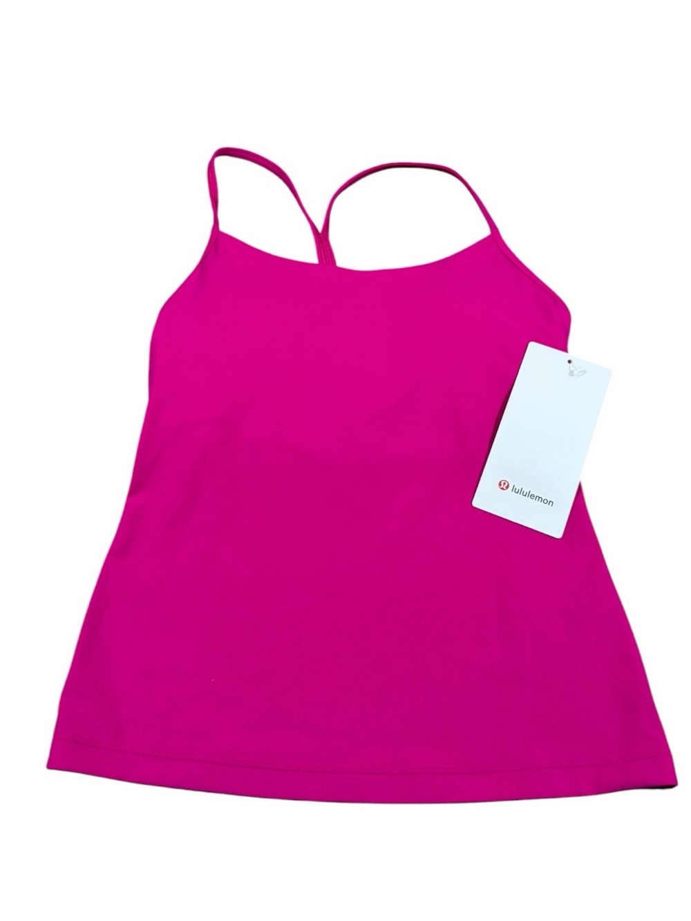 NWT Lululemon Flow Y Tank *B/C Cups (Pink Flare) Size XS